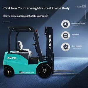 รถยก Kongle 2 ขับเคลื่อนด้วยแบตเตอรี่ลิเธียม 2.5 3 ตัน พร้อมตุ้มน้ำหนักถ่วงสมดุล - Product Image 2