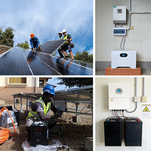 ระบบโซลาร์เซลล์แบบออฟกริด/ออนกริด ขนาด 3kW ถึง 100kW พร้อมอินเวอร์เตอร์ แบตเตอรี่ และแผงโซลาร์เซลล์ สำหรับใช้ในบ้านและเชิงพาณิชย์ รุ่น JHH-YT JHH-YT - Product Image 4