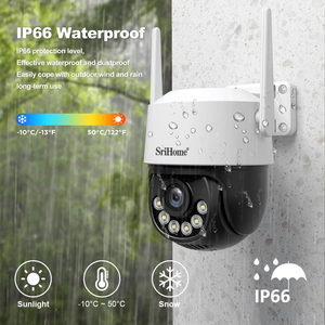 Caméra IP Dôme 4K 8MP Srihome APPWIFI, Détection Humanoïde IA Couleur Intégrale, Sécurité Domestique, Moniteur Bébé SH072 - Product Image 5