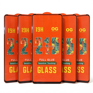 Pellicola Protettiva in <span class=keywords><strong>Vetro</strong></span> Temperato Full Glue 21D 19H per MOTO E14 G04S G15 G35, Protezione Schermo Sensibile al Tocco - Product Image 1