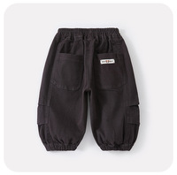 Ensemble de vêtements pour bébé, sweat-shirt à capuche rayé unisexe pour tout-petits, pantalon de jogging décontracté, printemps automne