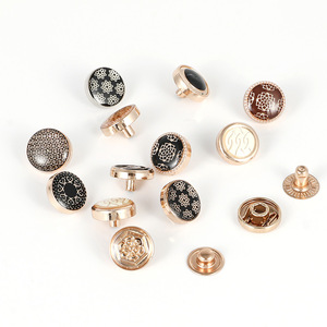 Boutons Métalliques Haut de Gamme Quatre en Un pour Robe Arabe Vêtement Musulman Premium pour Dishdasha Homme et Costumes Vintage - Product Image 4