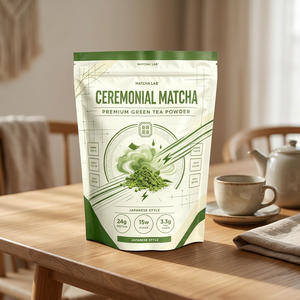 Custom Printed Logo Stand Up Zipper Bag Flavor Powders Whey Protein Pulve Ziplock Moisture Proof Plastic Packaging <b>Pouch</b> - Product Image 2