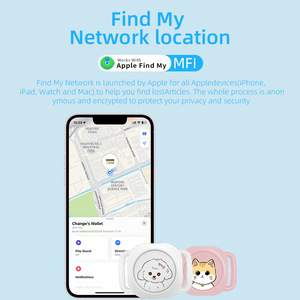 Hond Tracker Huisdier Locatie Tracker Met Houder, Geen Maandelijkse Vergoeding Compatibel Met Apple Airtag Anti-Verloren Volgapparaat Voor Huisdieren - Product Image 3