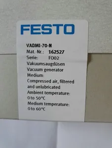 Generador de Vacío VADM I 70 N 162527 para PLC - Product Image 1