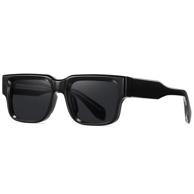Plastic Sunglasses Thick Black Frames Designer Black Glasses Sunglasses Men Logo 2026 Cp Polarized Square Sunglasses