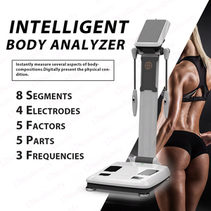 Balance IA multifonctionnelle pour salle de sport avec scanner 3D, analyse de la graisse corporelle et analyseur de <span class=keywords><strong>corps</strong></span> humain, dotée de 8 électrodes <span class=keywords><strong>bio</strong></span>électriques et de fonction de peinture. - Product Image 4