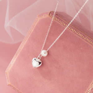 Collar de Perlas Cuadradas S925 de Plata, Estilo Fresco y Dulce, Diseño de Nicho, Personalizado y Simple, Y01894 - Product Image 2