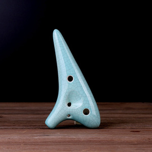 Ocarina Soprano C de 12 Orificios, Cerámica, Acabado Ahumado, para Principiantes, con Libro de Música, Venta al Por Mayor - Product Image 4