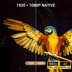 Byintek U80 Thực HD 1080P Rạp Chiếu Phim Gia Đình <span class=keywords><strong>3D</strong></span> 4K Pin DLP <span class=keywords><strong>Android</strong></span> Thông Minh Máy Chiếu Di Động - Product Image 3