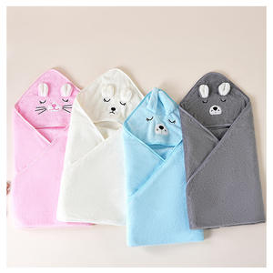 Peignoir de nuit pour enfants très vendu, serviettes de bain unies pour bébés, couverture pour nouveau-nés - Product Image 4