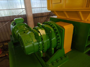 Tam otomatik atık lastik geri dönüşüm makinesi/kullanılmış lastik parçalayıcı/lastik yer karosu yapma makinesi - Product Image 4