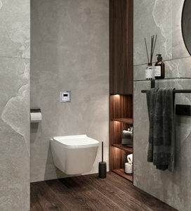 <span class=keywords><strong>Cisterna</strong></span> de Inodoro Suspendida A&C de Diseño Moderno, Tanque Oculto Blanco, Válvula de Retardo por Inducción, 5 Años de Garantía para Uso en Hoteles - Product Image 5