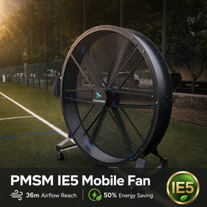 Ventilador Móvil PMSM de 2m con Colores Personalizados para Distribuidores Industriales - Product Image 1