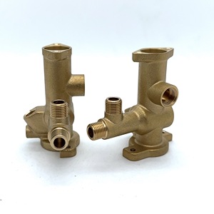 Độ chính xác cao <span class=keywords><strong>CNC</strong></span> gia công đồng thau phần giả mạo đồng gia công tùy chỉnh khí Van cơ thể gia công - Product Image 2