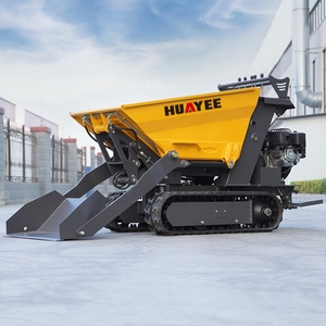 Mini-<span class=keywords><strong>dumper</strong></span> chenillé diesel HUAYEE 800 kg avec benne hydraulique, fabriqué en Chine - Product Image 4