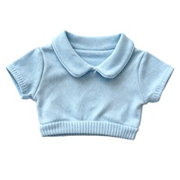 T-shirt court uni MSYO, vêtements de poupée personnalisés de 10 cm, vente en gros, cadeau promotionnel BJD