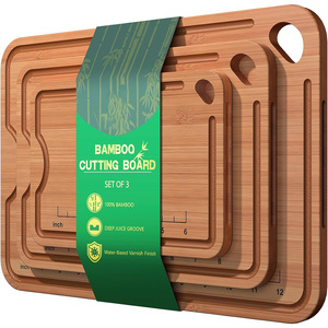 Juego <span class=keywords><strong>de</strong></span> 3 tablas <span class=keywords><strong>de</strong></span> cortar <span class=keywords><strong>de</strong></span> bambú carbonizado profundo 2026, no tóxicas, con certificación FSC, bloque <span class=keywords><strong>de</strong></span> corte <span class=keywords><strong>de</strong></span> <span class=keywords><strong>madera</strong></span> con <span class=keywords><strong>medidas</strong></span> <span class=keywords><strong>y</strong></span> orificio para colgar - Product Image 1