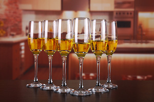 Chất Lượng Cao Cấp Handmade Soda-Lime Chì Miễn Phí Rượu Vang Thủy Tinh Cho Máy Bay Sử Dụng 150-250Ml Công Suất Bền Thủy Tinh Tăng Cường Hãng Hàng Không - Product Image 2