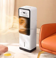 Ventilateur de climatisation silencieux amovible 1800W pour chambre et salon, double fonction (chauffage et refroidissement)