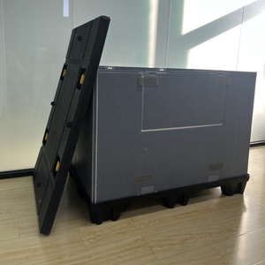 Công suất lớn PP Đóng mở thùng nhựa Pallet hộp với nắp ép phun sóng Hội Đồng Quản trị Crate cắt-dịch vụ bao gồm - Product Image 3