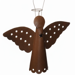 Adornos Navideños de Metal Hechos a Mano, Figuras Festivas de Lujo para Fiesta en Casa - Product Image 1