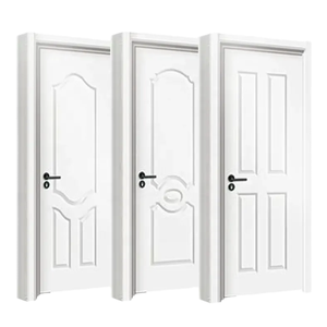 Puertas Interiores de Madera Compuesta de Diseño Chino, Insonorizadas e Impermeables para el Hogar, Venta al por Mayor - Product Image 1