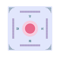 Tapis de protection pour table de mahjong, base en caoutchouc antidérapante, coussin épais, réduction du bruit, tapis de jeu de mahjong
