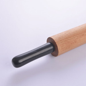 Rodillo de Cocina Ajustable de Madera de Haya con Mangos Negros, Precios de Mayoreo - Product Image 3