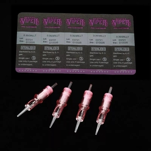 Caja personalizada de papel trasero, aguja de cartucho PMU, SMP, Microblading, <span class=keywords><strong>Quatat</strong></span> Viper, suministro de fábrica, agujas de cartucho de tatuaje, bajo pedido - Product Image 5