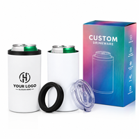 Conteneur isotherme droit en acier inoxydable 304 de 12 oz pour sublimation, avec 2 couvercles, idéal pour la conservation de bière froide et les cadeaux DIY – Vente chaude