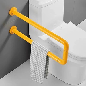 Barres d'appui de salle de bain Yihe en forme de U, en plastique antidérapant, pour personnes âgées et handicapées, support de sécurité pour les toilettes - Product Image 2