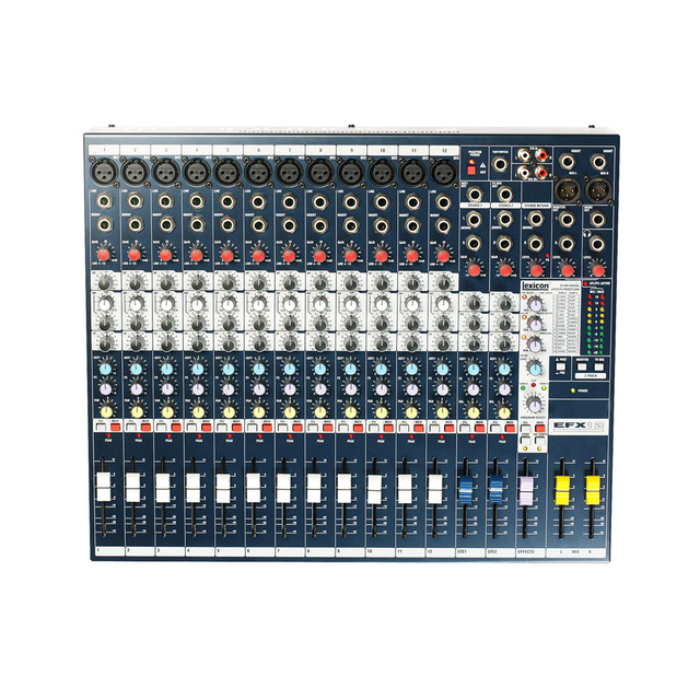 Professional 12-Channel Multi-Purpose Mixer Dj Controller/audio Console Mixer DSP Digital Effects for Small Show LIVE Concert