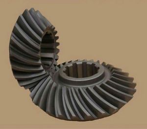 Pieza de transmisión de mecanizado CNC Engranaje cónico espiral Engranaje de piñón de corona - Product Image 1