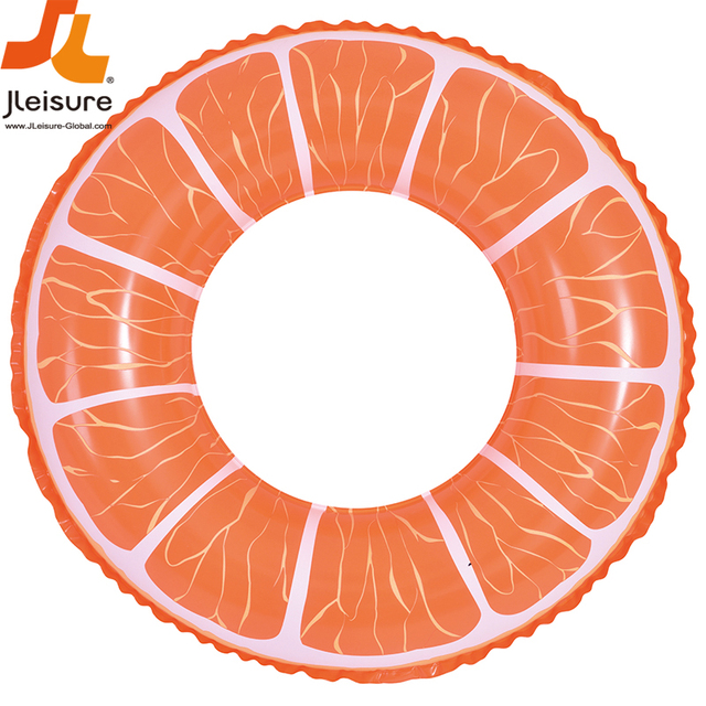 Fruits Ring Outdoor Inflatable Water Sports Pool Floating Swimming Toys for Kids
