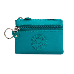 Wholesale Cute Mini Card Holder Coin <b>Wallet</b> Custom <b>Small</b> Bag Waterproof Oxford Fabric Keychain Purse for Promotional Backpacks - Product Image 2