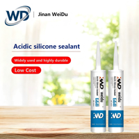 Scellant silicone acétique haute élasticité, silicone GP transparent avec protection antifongique