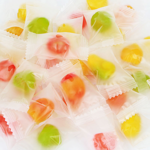 Bonbons gélifiés en gros personnalisés, bon marché, à la pêche, au raisin et à la mangue, bonbons gélifiés aux fruits pelables, bonbons gélifiés pelables, confiserie douce en vrac, en boîte - Product Image 3