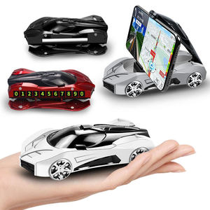 Dashboard <b>Car</b> Phone Holder Multi-function ABS Material Portable Navigation Bracket Model 832-01 Parking Number Plate Perfume - Product Image 1