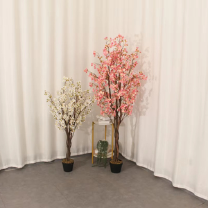JWT3934 Fabricants de cerisiers artificiels Vente en gros Grande décoration saisonnière extérieure Décoration de maison de mariage <span class=keywords><strong>Cerisier</strong></span> - Product Image 4