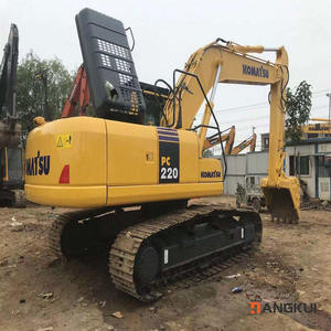 Excavadora de cadenas Komatsu PC220 con capacidad de cazo de 1.0 m y alta eficiencia operativa, excavadora grande - Product Image 3