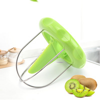 Kingwise Mini Fruit Corer Slicer Roestvrij Staal Handbediend Vaatwasmachinebestendig Keukenhulpje Groothandel Kiwi Snijder Creatief