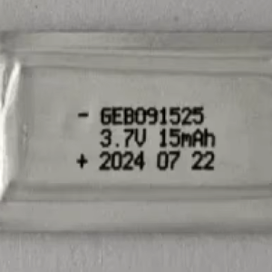 Ультратонкая карточная батарея 091525-15 мАч для микроприборов, бренд Smart Factory, умная IC-карта, аккумулятор 3,7 В - Product Image 1