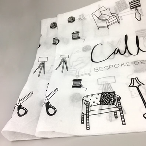 Papier de soie de haute qualité en gros, logo de marque en or, papier d'emballage personnalisé, logo imprimé, papier d'emballage - Product Image 6