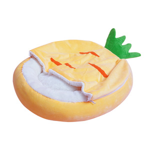 Thickened semi-enclosed cat sleeping bag/mat for winter, removable and washable, warm and safe pet <b>bed</b> - Product Image 5