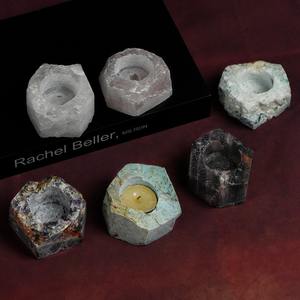 Lampe de table en cristal rose à quartz avec couvercle en verre <span class=keywords><strong>et</strong></span> <span class=keywords><strong>port</strong></span> USB pour décoration intérieure. - Product Image 2