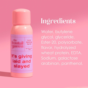 Spray Adhesivo para Pelucas Frontales Queen Lace - Resistente al Agua y al Sudor, Fijación Fuerte, Estilo Europeo Americano, para una Línea de Cabello Invisible - Product Image 1