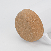 Vente en gros Tasse en céramique personnalisée de sublimation de 13oz avec couvercles en plastique Tasse en céramique de haute qualité écologique avec poignée et sublimation