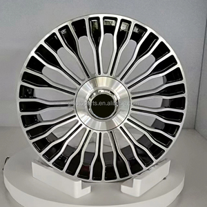 Tùy chỉnh giả mạo bánh xe đua vành 5-6 lỗ 112 120 18 19 20 21 22 23 26 inch Mới 40mm bù đắp bản sao giả mạo bánh xe hợp kim - Product Image 3