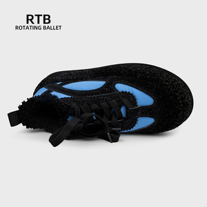 Giày đi tuyết nữ niu Jing có đế cao su chống trượt có đế cao su chống nước ấm và chống trượt trong mùa đông - Product Image 4